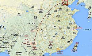 001 - Carte Chine